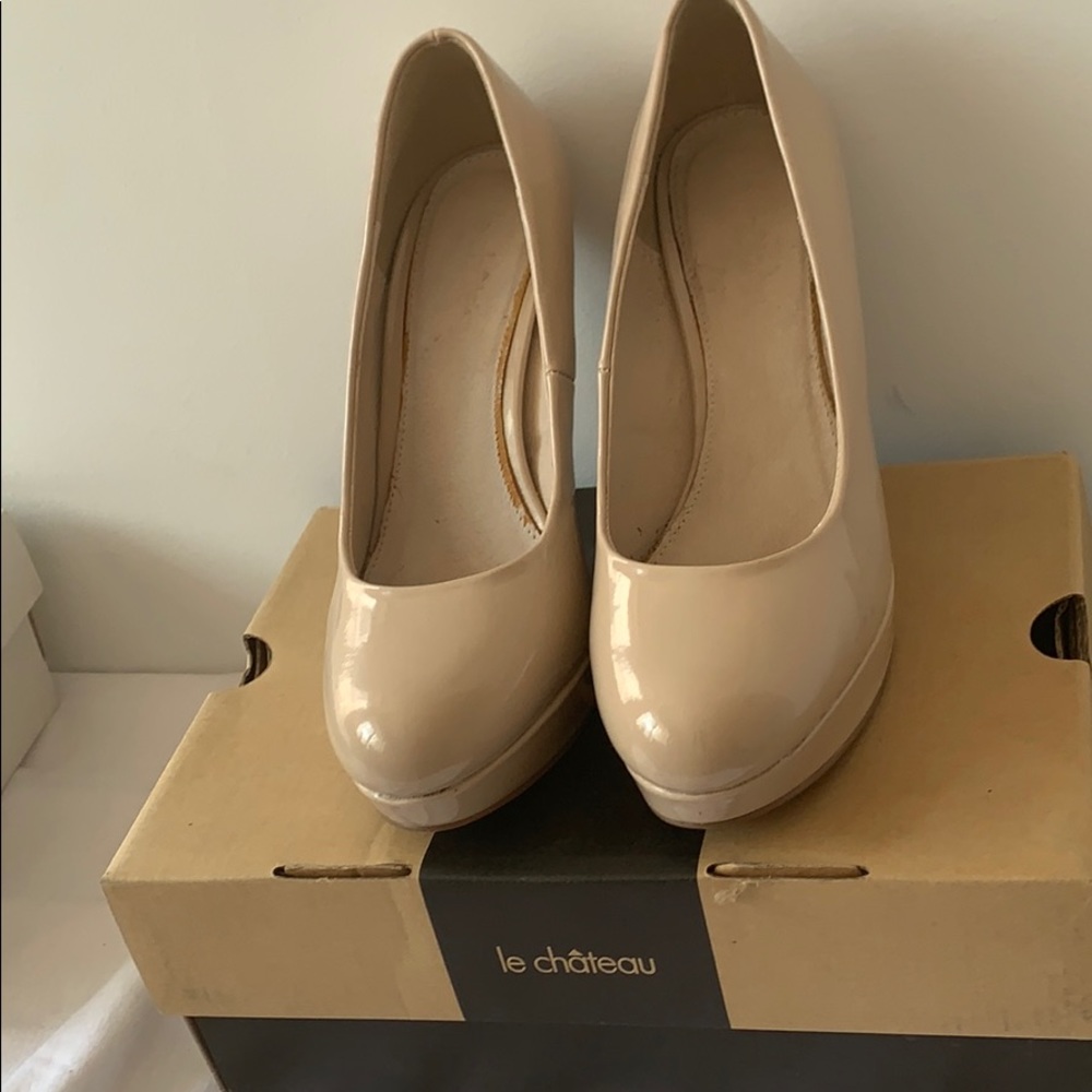 Le château patent vegan leather pump - Picture 4 of 4